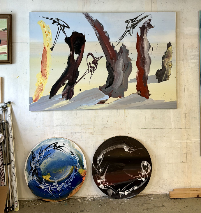 Bujar Luca tableau ete 2015 Paris galerie exposition